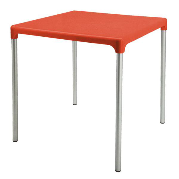 plastový stůl BOULEVARD rosso