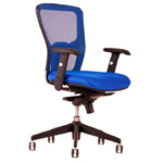 kancelářská židle DIKE modrá