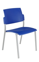 Jednací židle SQUARE PLASTOVÁ