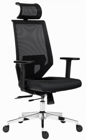 Kancelářská židle EDGE černá, skladem, smontovaná (včetně dopravy a montáže)