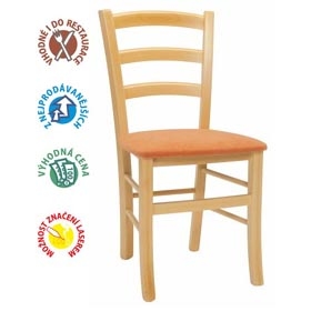 Dřevěná židle PAYSANE
